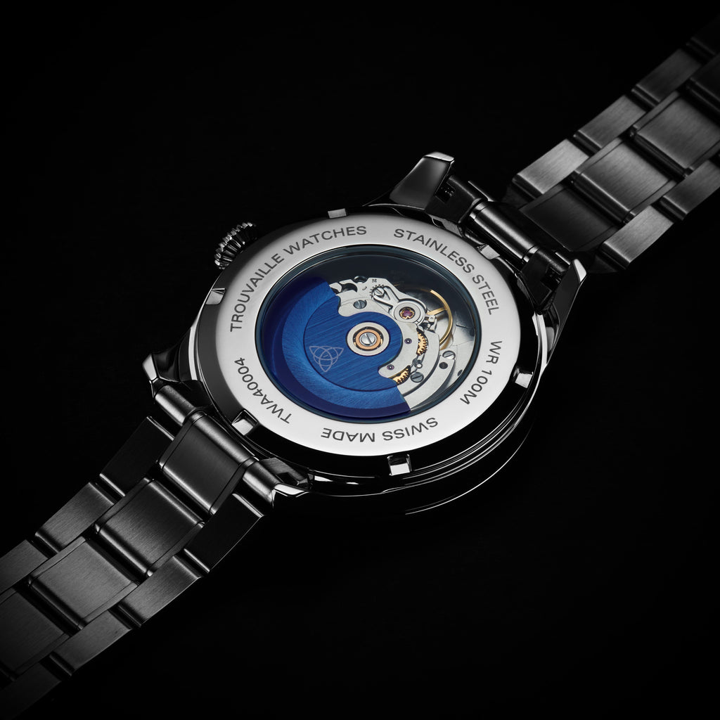 Classic Index Auto - Blue Dial Automatic Watch Stainless Steel Bracelet