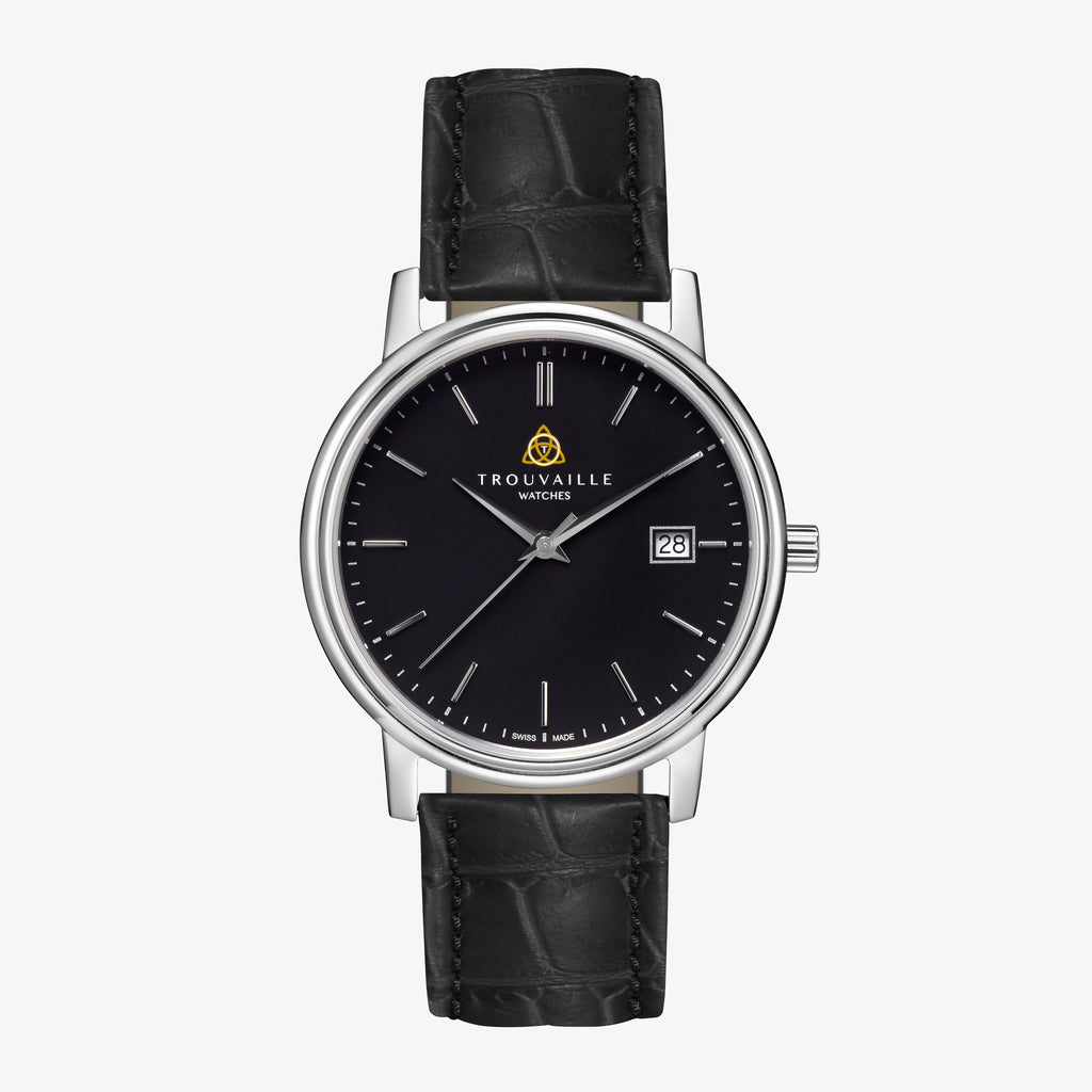 Black Classic Index Quartz Watch