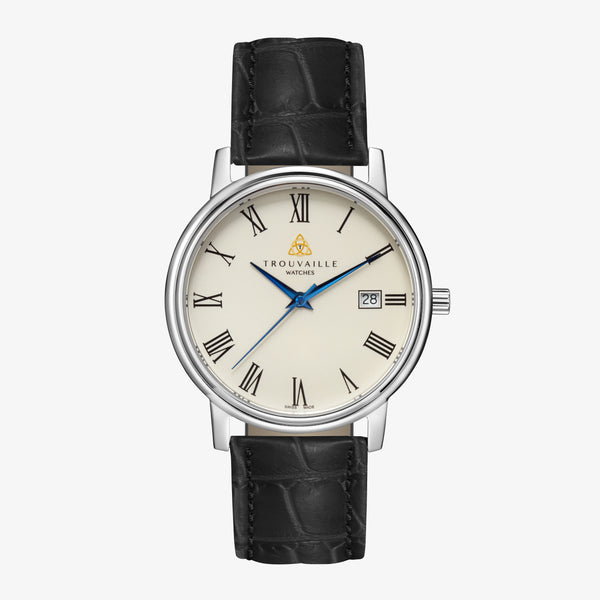 Classic Roman - White Dial Watch Roman Numerals